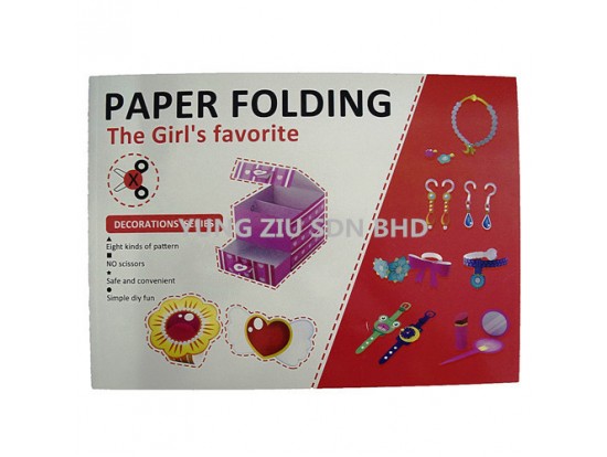 (1PCS)ZZS#PAPER FOLDING BOOK